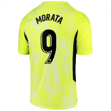 Atlético Madrid Morata 9 Maglia Terza 2020/2021 Manica Corta